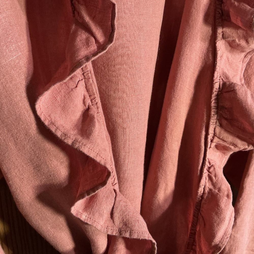 MOO 100% Linen Robe - Picture 4 of 4